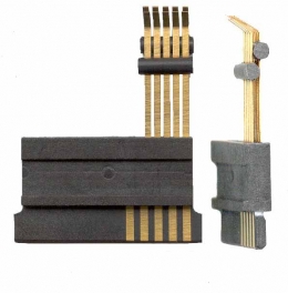 Integrated circuit test pins