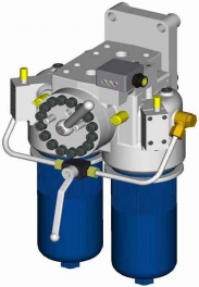 Hydraulic filter EPE duplex system